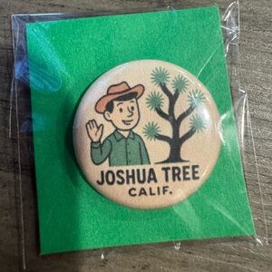 Joshua Tree Calif. Button Pin